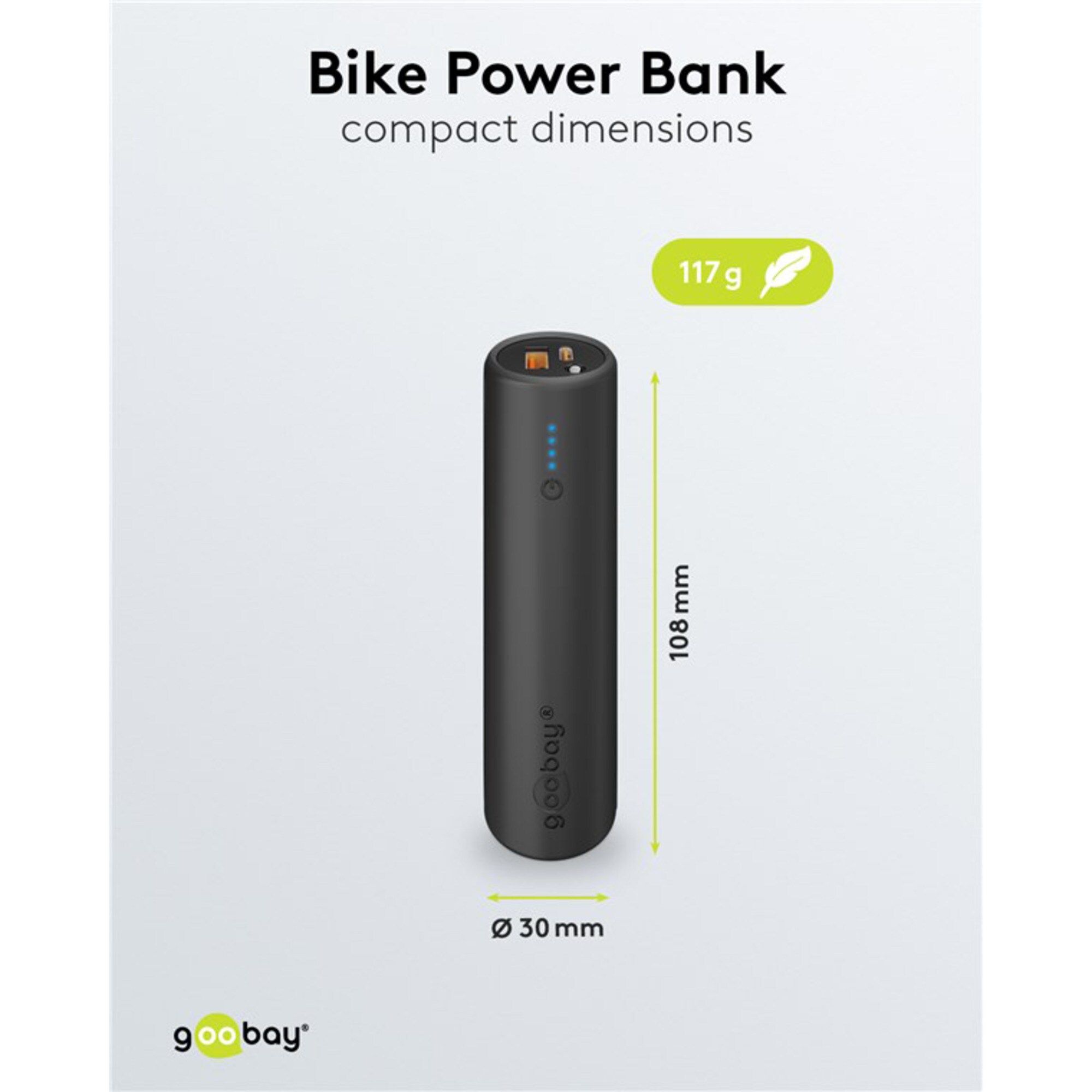 goobay Powerbank Bike-Powerbank 5.0
