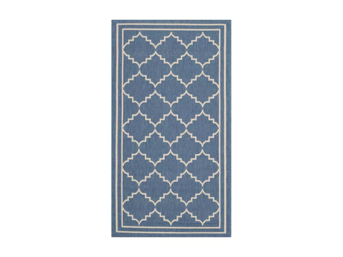 Tapis Blue & Beige 79 X 152 cm - Oriah