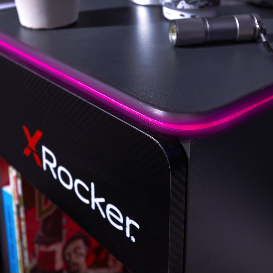 Xrocker Carbon-Tek Bedside With Wireless Charging