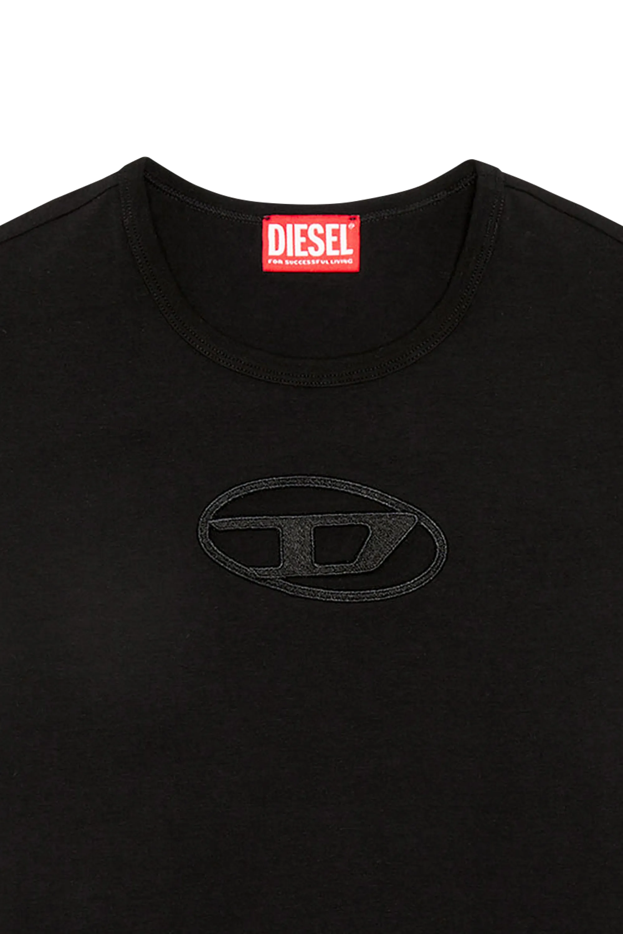 DIESEL T-shirt T-ANGIE T-SHIRT Noir