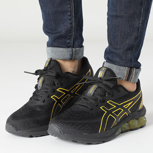 Baskets Femme Gel Quantum 180 VII GS 1204A088 Black Saffron