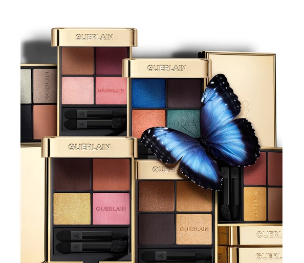 Guerlain Ombres G Eyeshadow Quad555 Metal Butterfly