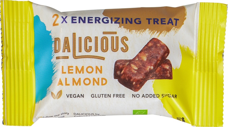 Dalicious Dadelreep Lemon Almond (30 gr)