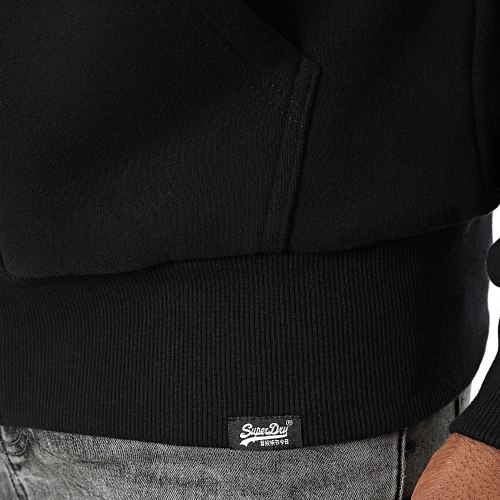 Veste Zippée Polaire Essential Borg M2012346A Noir