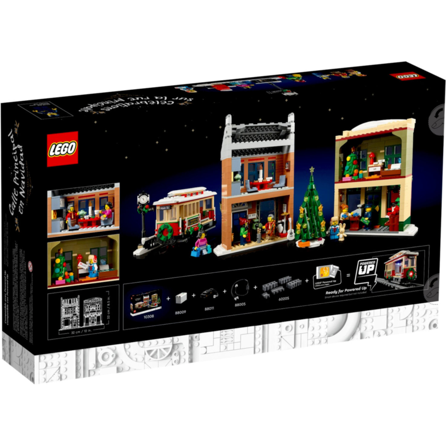 LEGO® Icons 10308 Weihnachtlich geschmückte Hauptstrasse (LEGO® Rare Set)