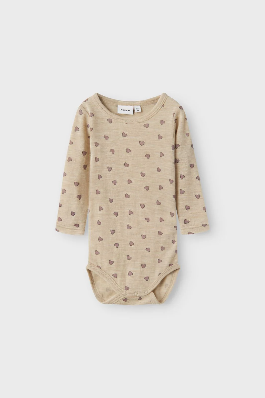 Name It Nbfwang Wool Rib Ls Body
