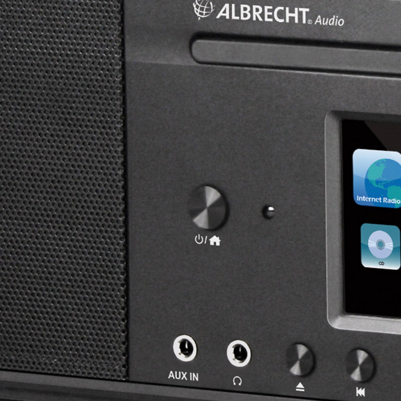 Albrecht DR890 CD/Hybridradio / Exzellenter Raumklang dank Holzgehäuse Schwarz