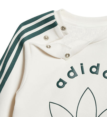 adidas Originals Sweats?t - Crew - Hvid/ Grøn
