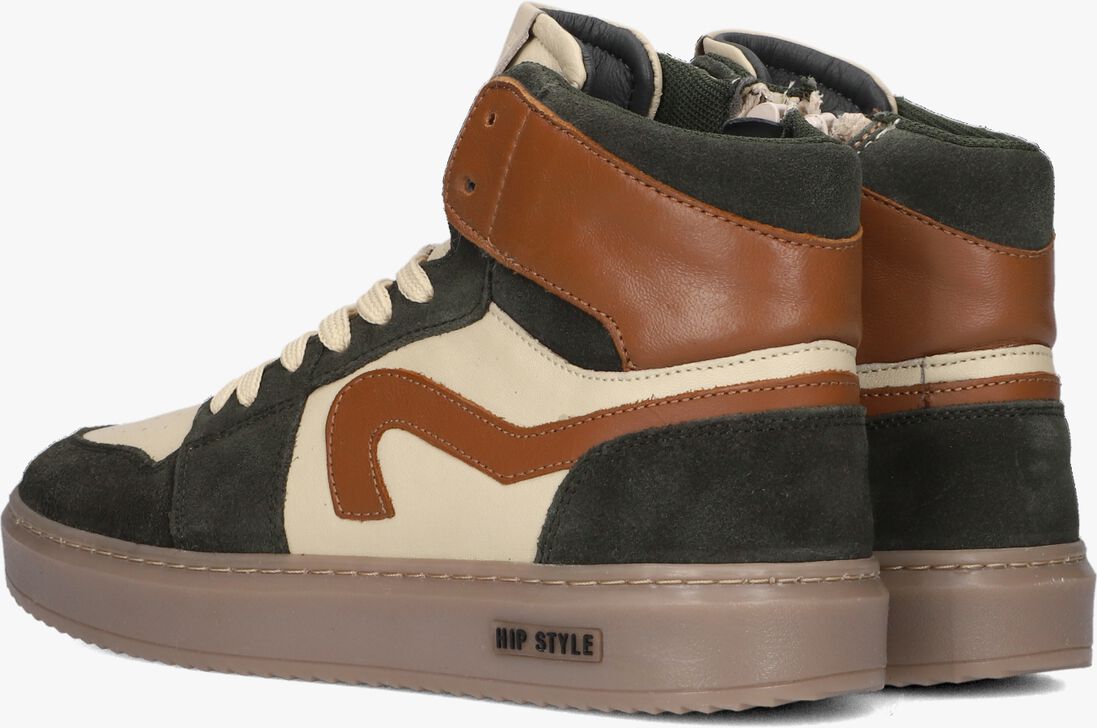 HIP groene hip hoge sneaker h1665