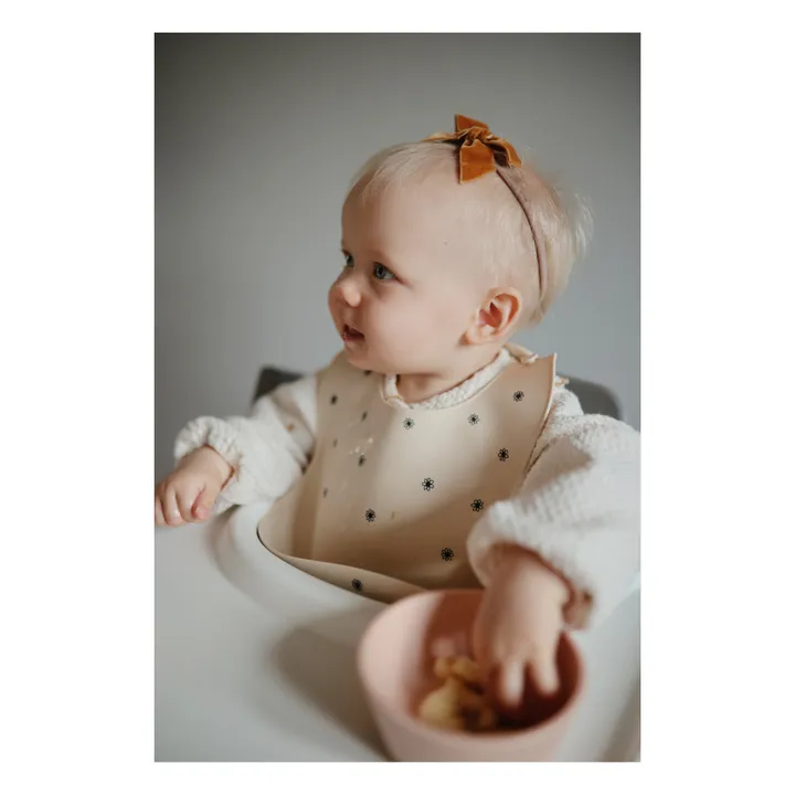 Mushie Bavoir en silicone | Beige