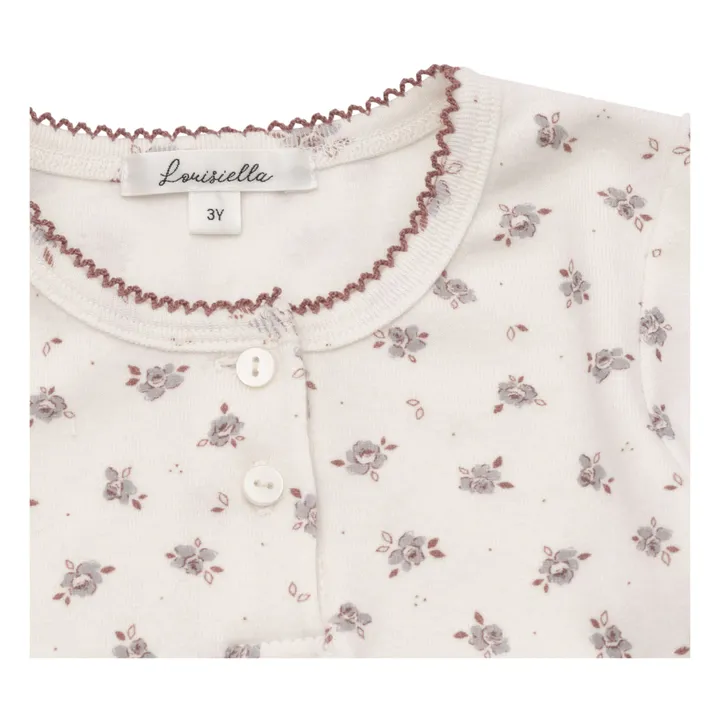 Louisiella Pyjama Perbena Fleuri | Ecru