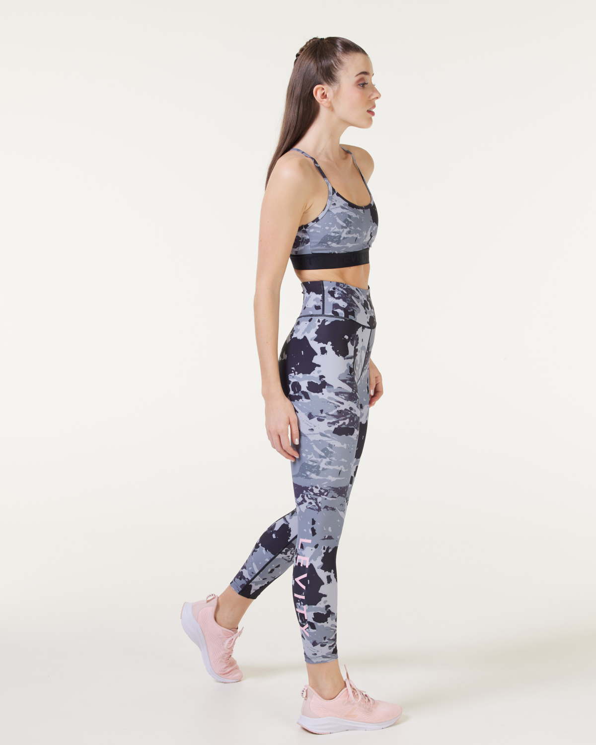 LEVITY Piper 7\8 Tights Grey\Camo