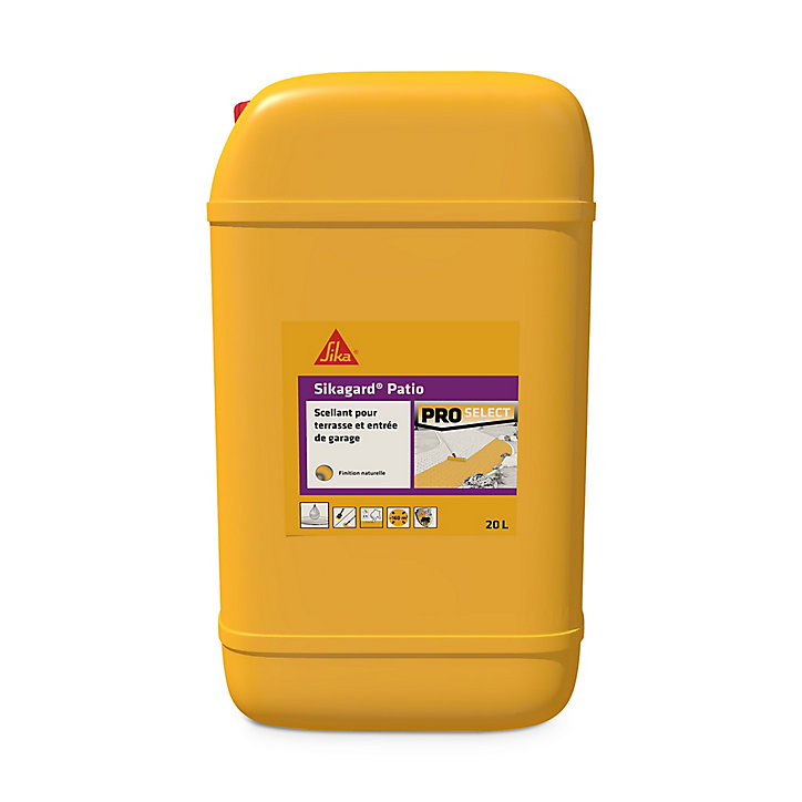 Sikagard C27 scellant pour terrasse et entrée de garage Sika 20L