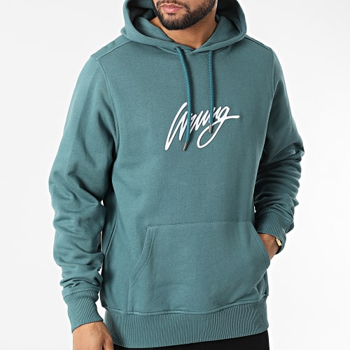 Sweat Capuche 3D 22 Sign Bleu Canard