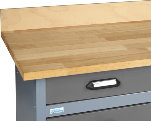 Küpper achterwand voor werkbanken 600x140x10 mm
