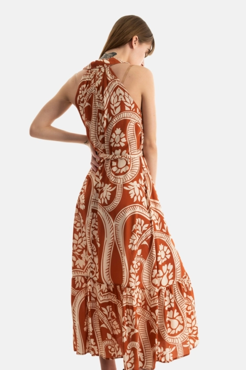 robe lauren vidal re2094 sepia