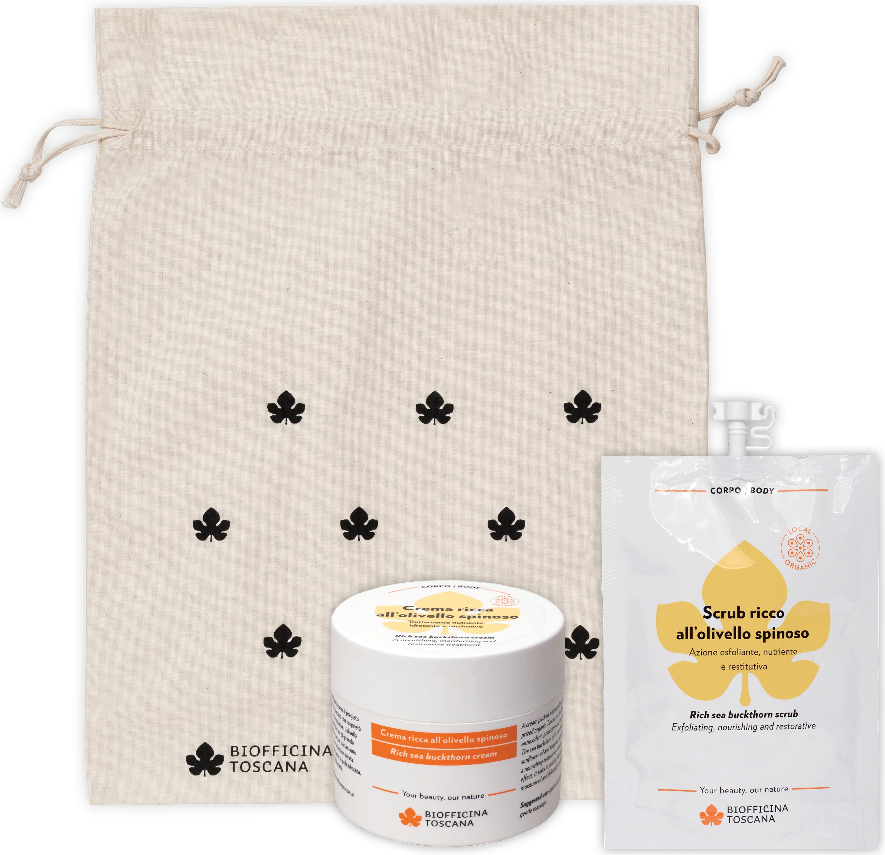 Biofficina Toscana  Geschenkset Verwöhnpflege