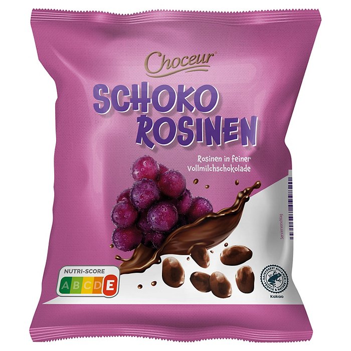 CHOCEUR Schoko Rosinen 200 g