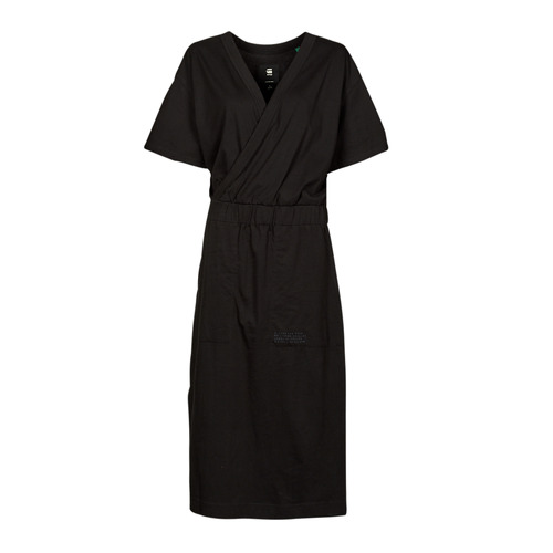 G-Star Raw - BOHDANA DRESS SS - Noir
