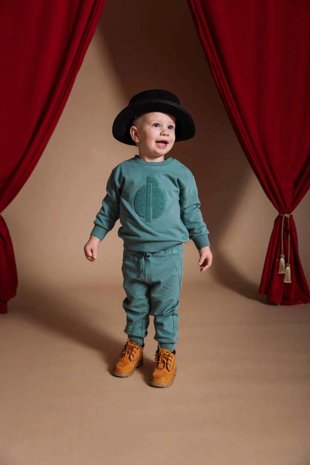 Quapi Mini sweater groen