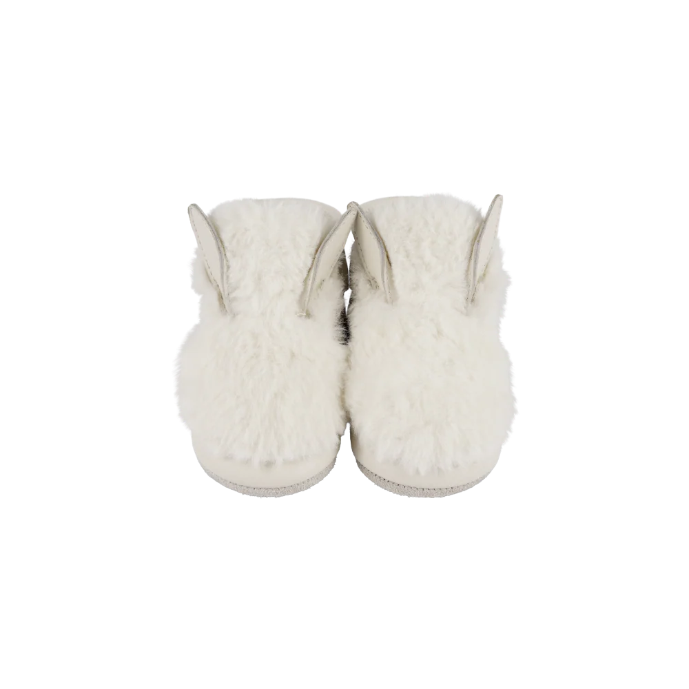 Richy Booties | Snow Rabbit | Off White Soft Faux Fur