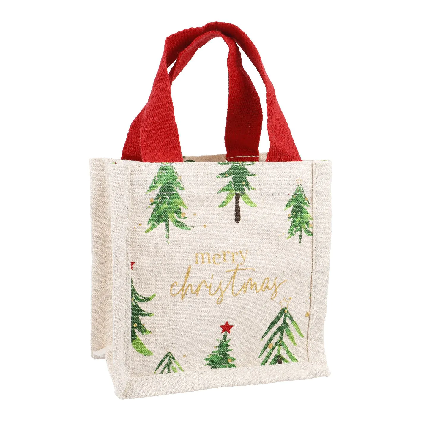 Tasche Weihnachten, Tanne, 15 cm