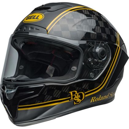 Casque Bell RACE STAR DLX FLEX - RSD PLAYER - Noir / Jaune