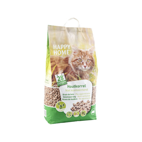 Happy Home Natural Wood Kattenbakvulling