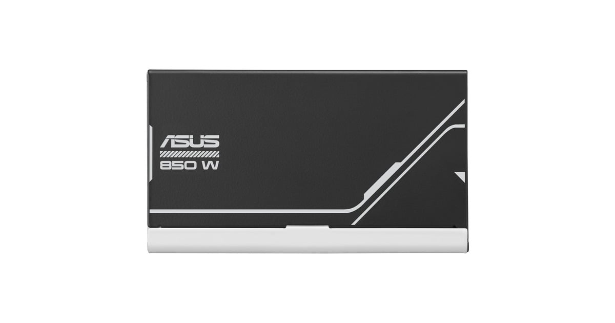 ASUSPrime Gold modulaire 850 watt voeding   (Wit, 1x 12V-2x6, 3x PCIe)