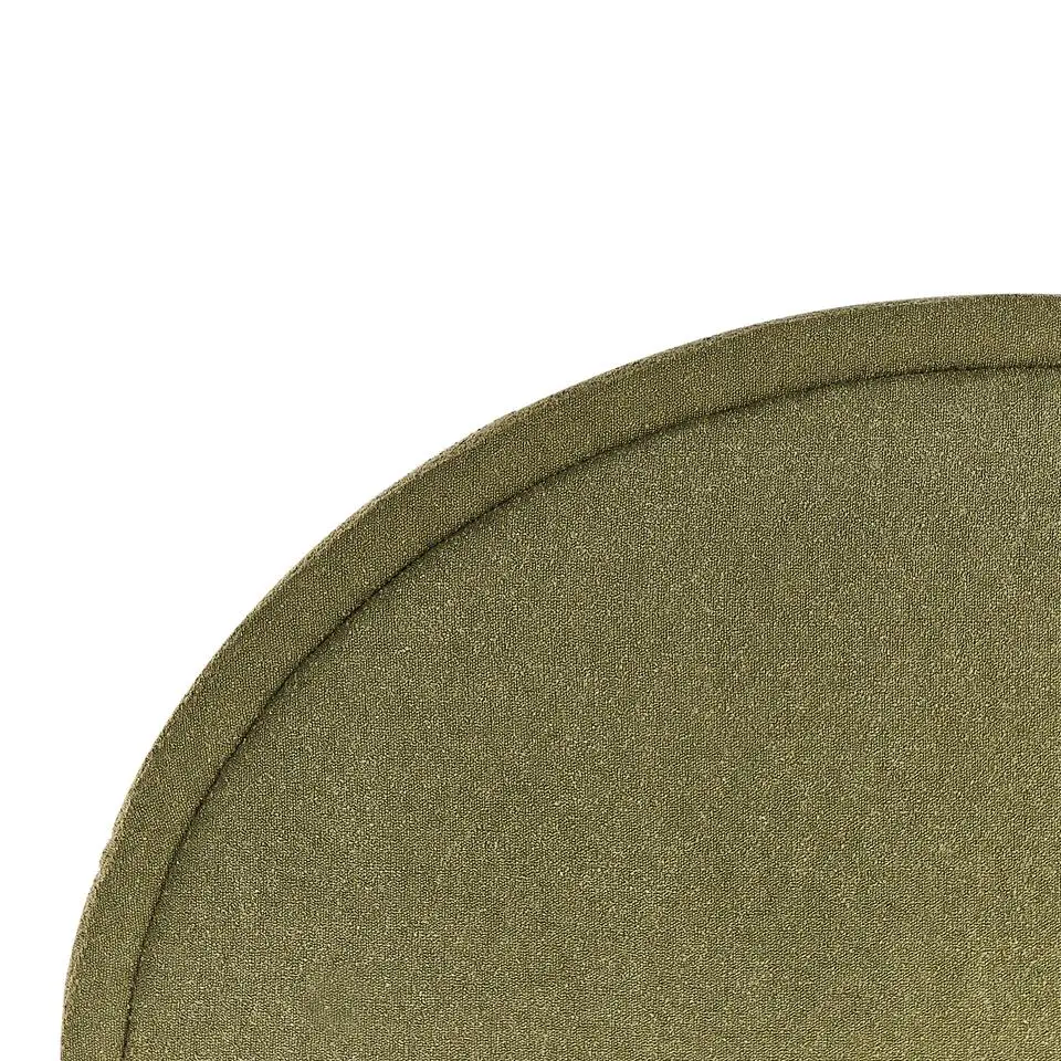 MARGUT - Bed - Groen - 180 x 200 cm - Bouclé