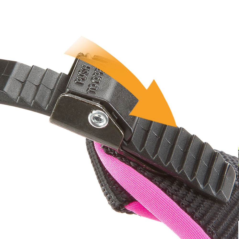 Ferplast harnais ergonomique pour chiens agila fluo 3, ajustement parfait, fermeture pratique avec lacet, rembourrage souple, a=b