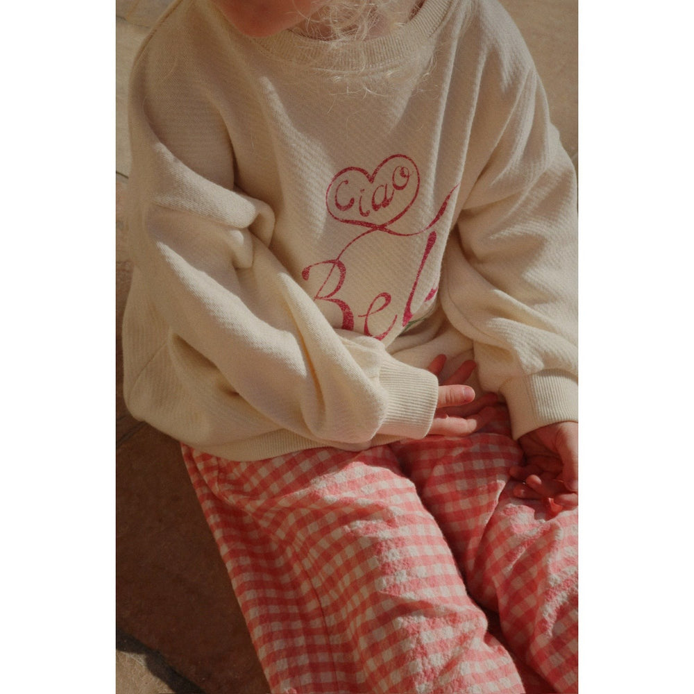 Køb Konges Sløjd Peach Blossom Check RHW X KS Bella Bukser GOTS
