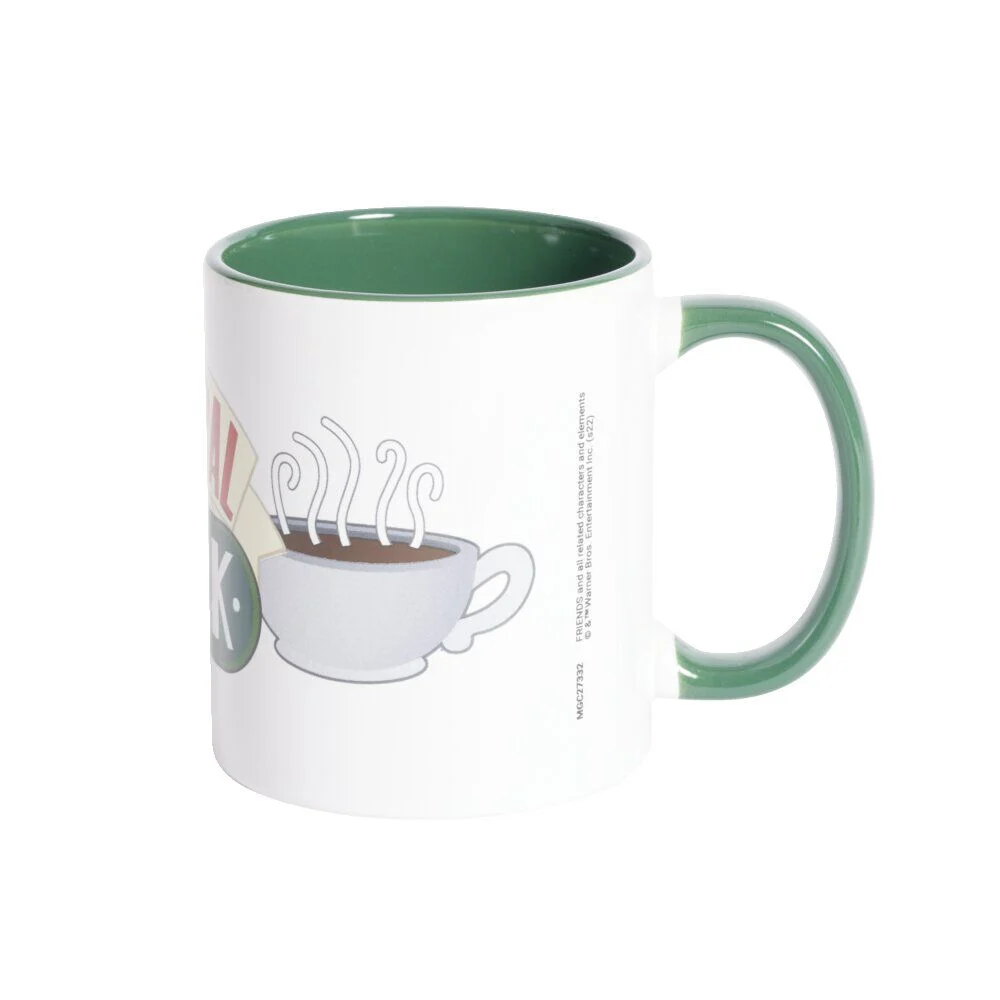 Mug Friends Central Perk blanc et vert 315ml