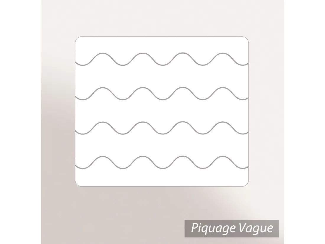 Couette été 280x240 cm CARESSE garnissage polyester 180 g/m2