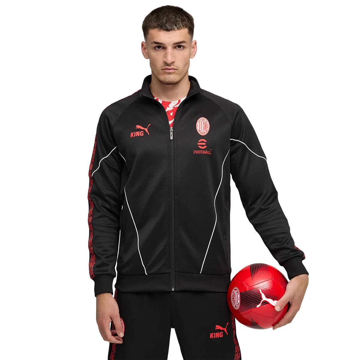 Casaco Puma AC Milan Pre-Match 2025-2026