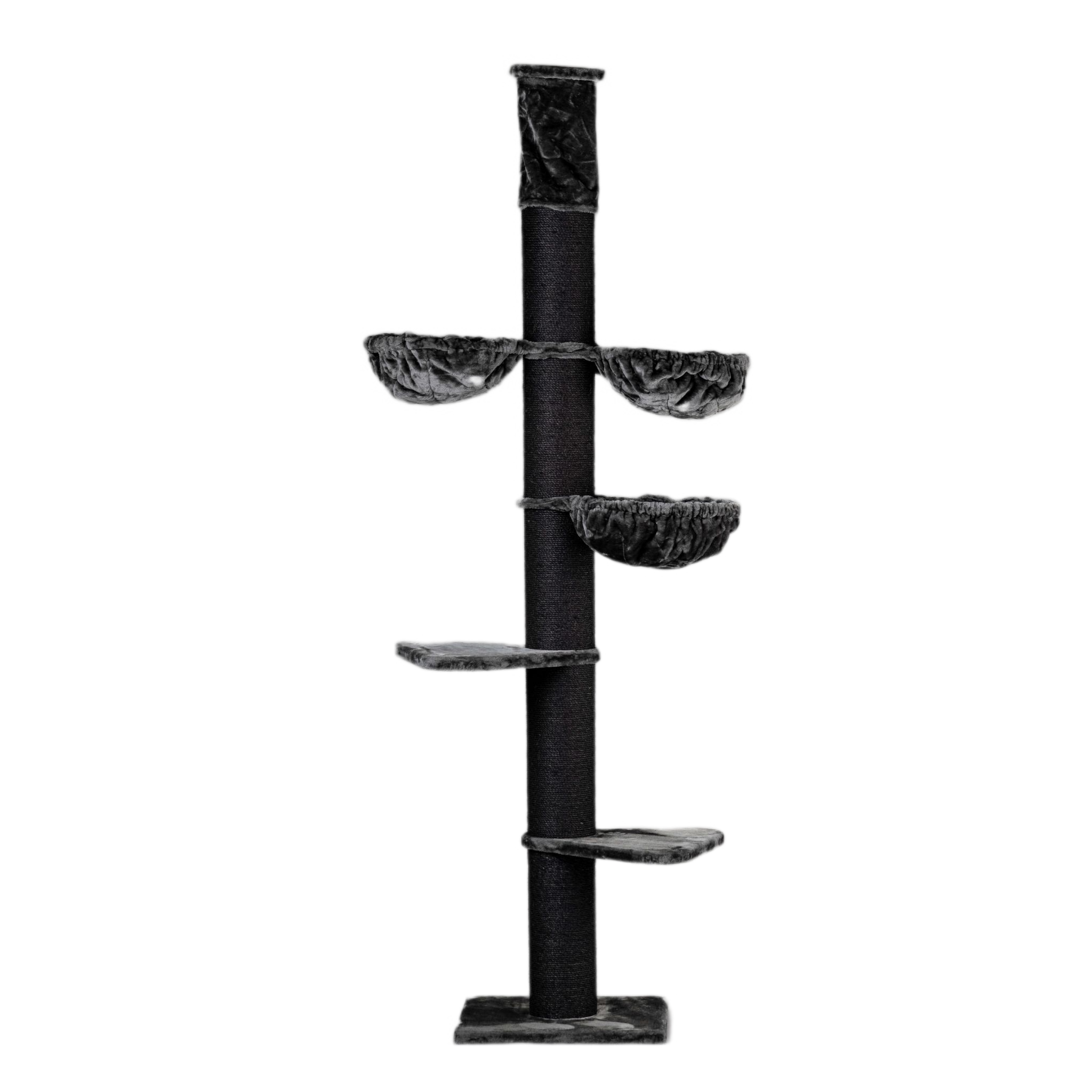 Arranhador para Gatos Maine Coon Tower Plus, Preto