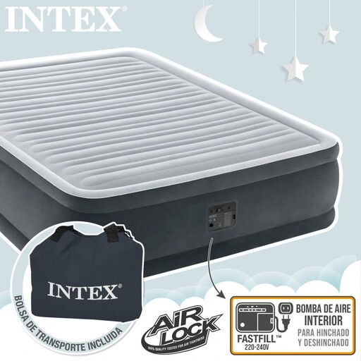 Colchão inflável Intex Comfort Plush