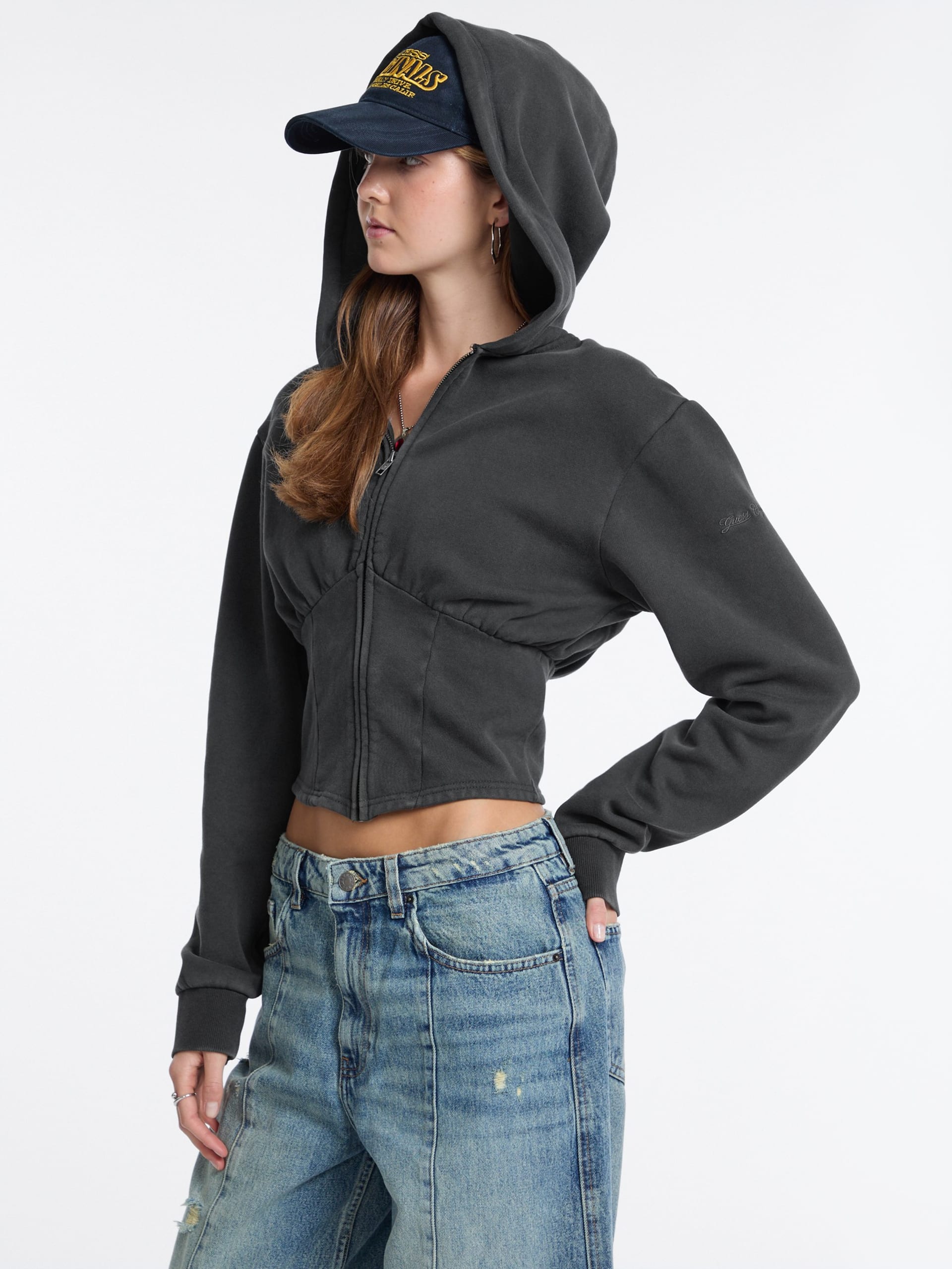 Moletom com espartilho GUESS Originals