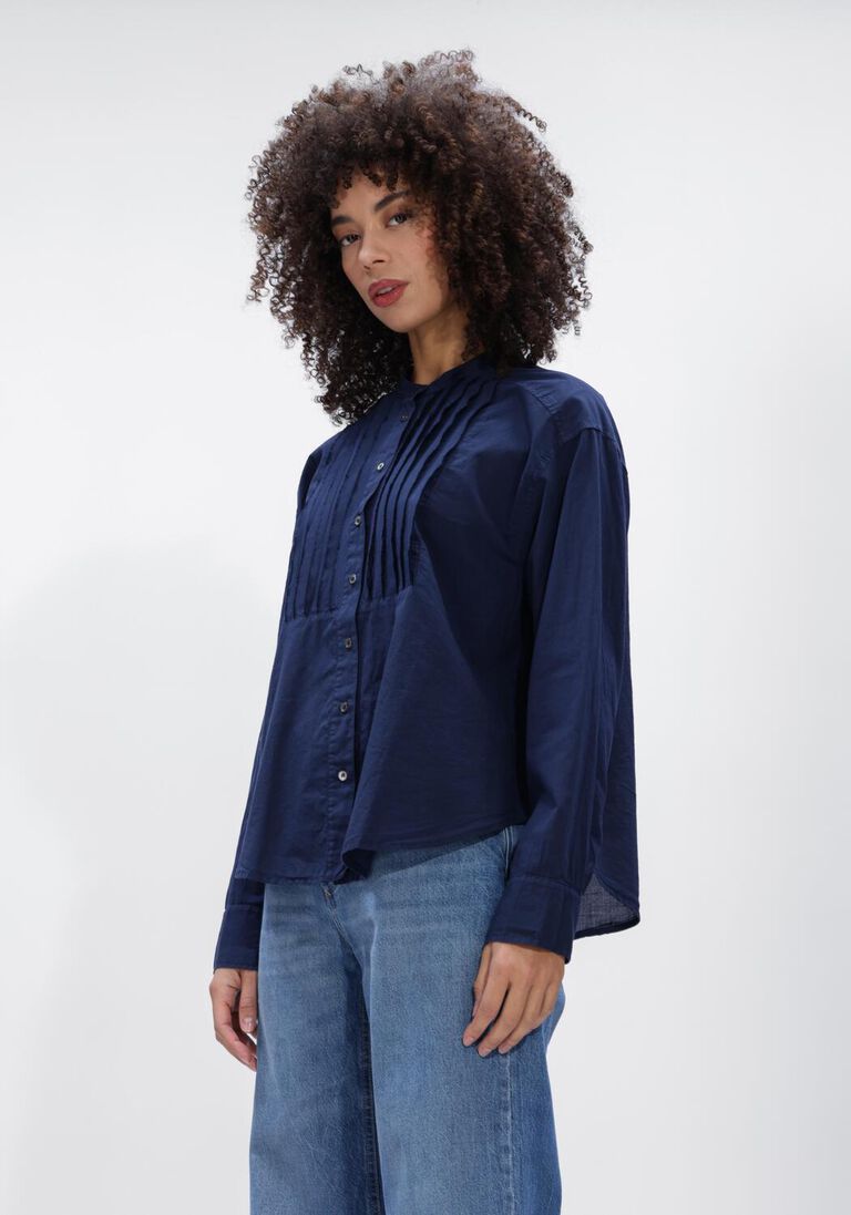 donkerblauwe xirena blouses miranda shirt