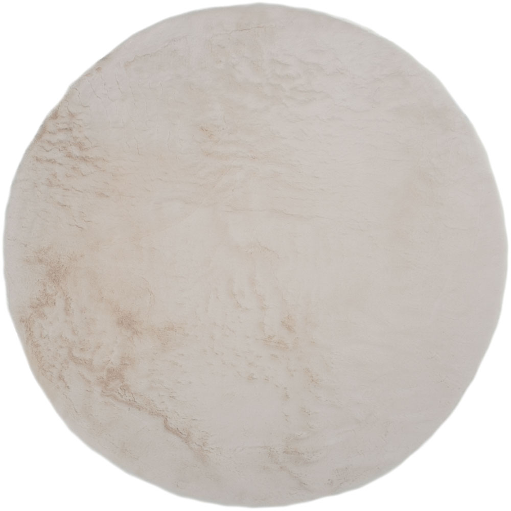 Vloerkleed Morbido Beige ø200 cm