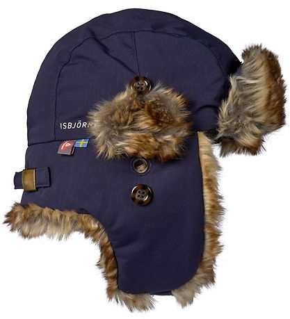 Isbjörn of Sweden Mütze - Eichhörnchen - Navy