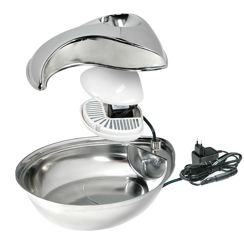 Fontaine à eau Raindrop en inox