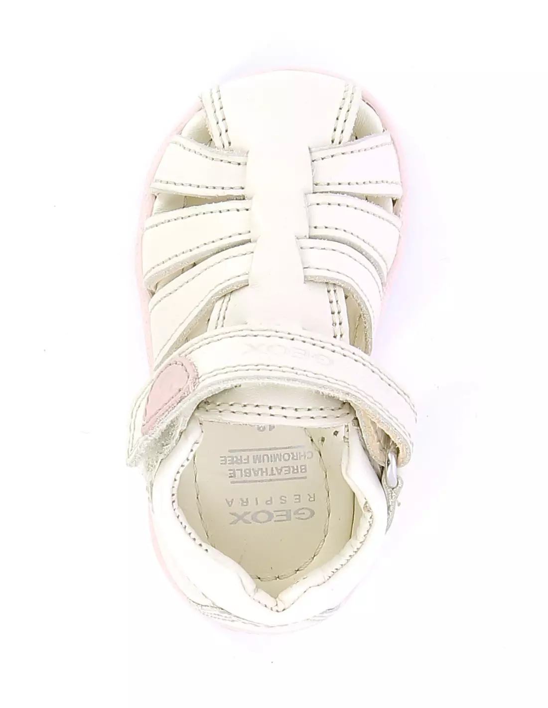 GEOX MACCHIA - Ballerines & babies LTIVORY