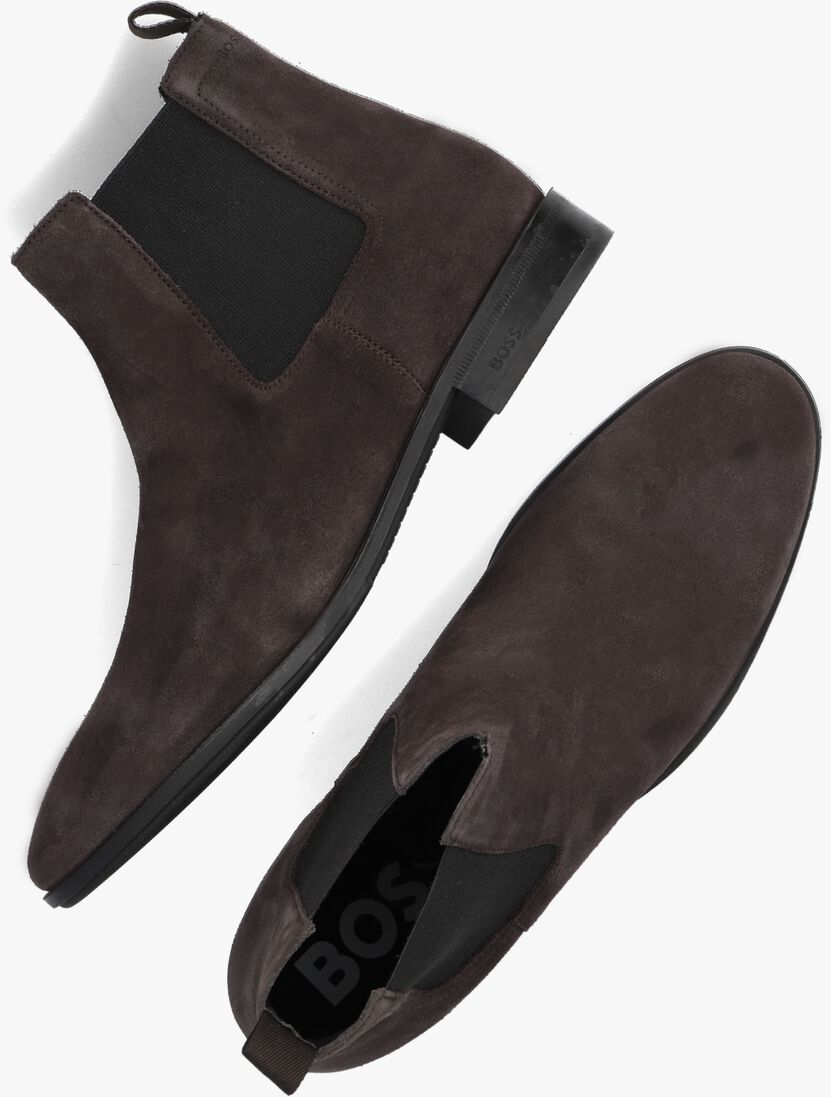 BOSS grijze boss chelsea boots colby