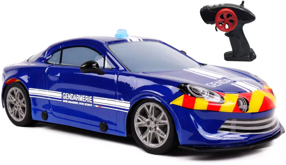 ALPINE RADIOCOMMANDE 1\/16 A110 GENDARMERIE 2.4 GHZ 29 CM