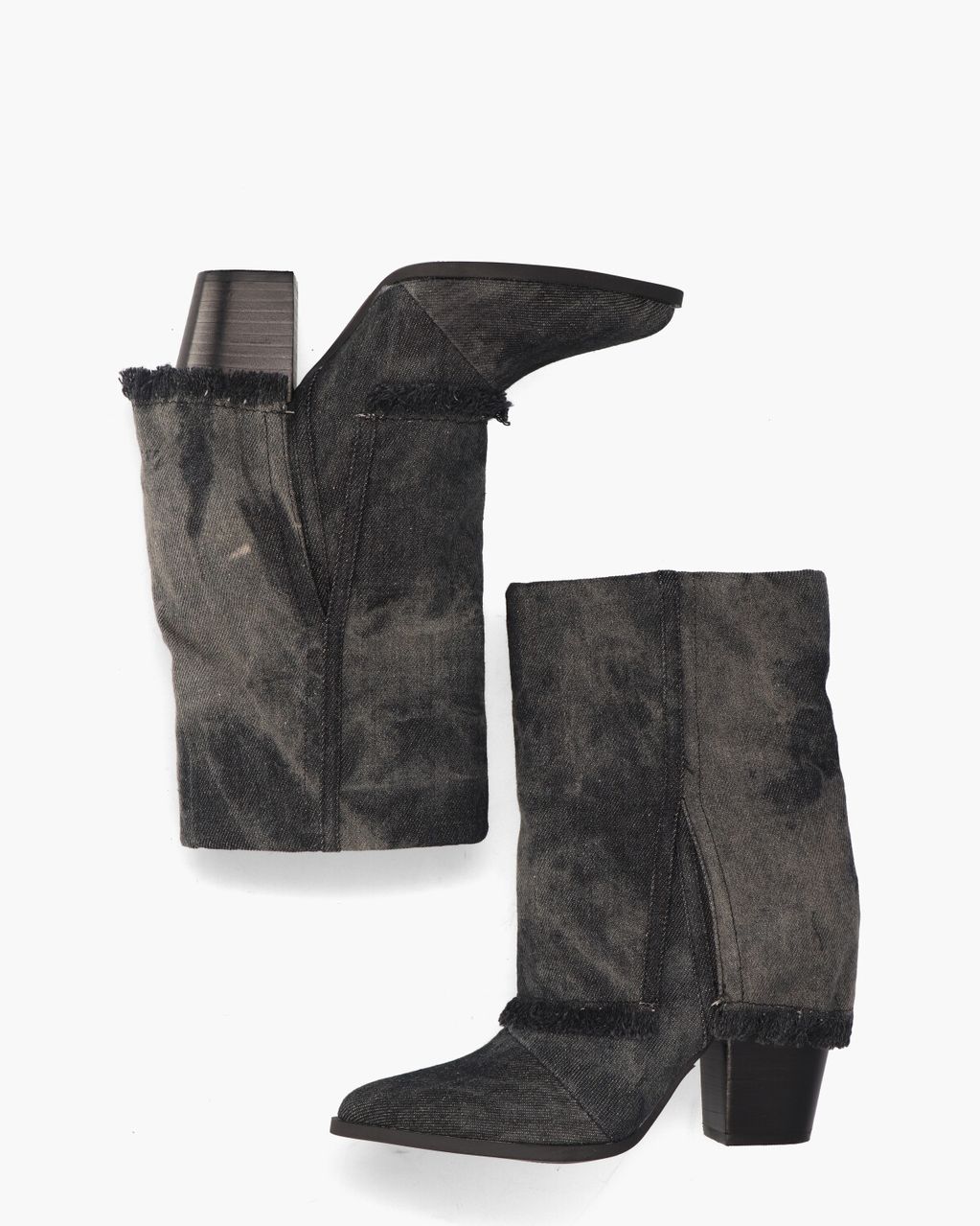 Steve Madden Lark Donkergrijs Damesboots