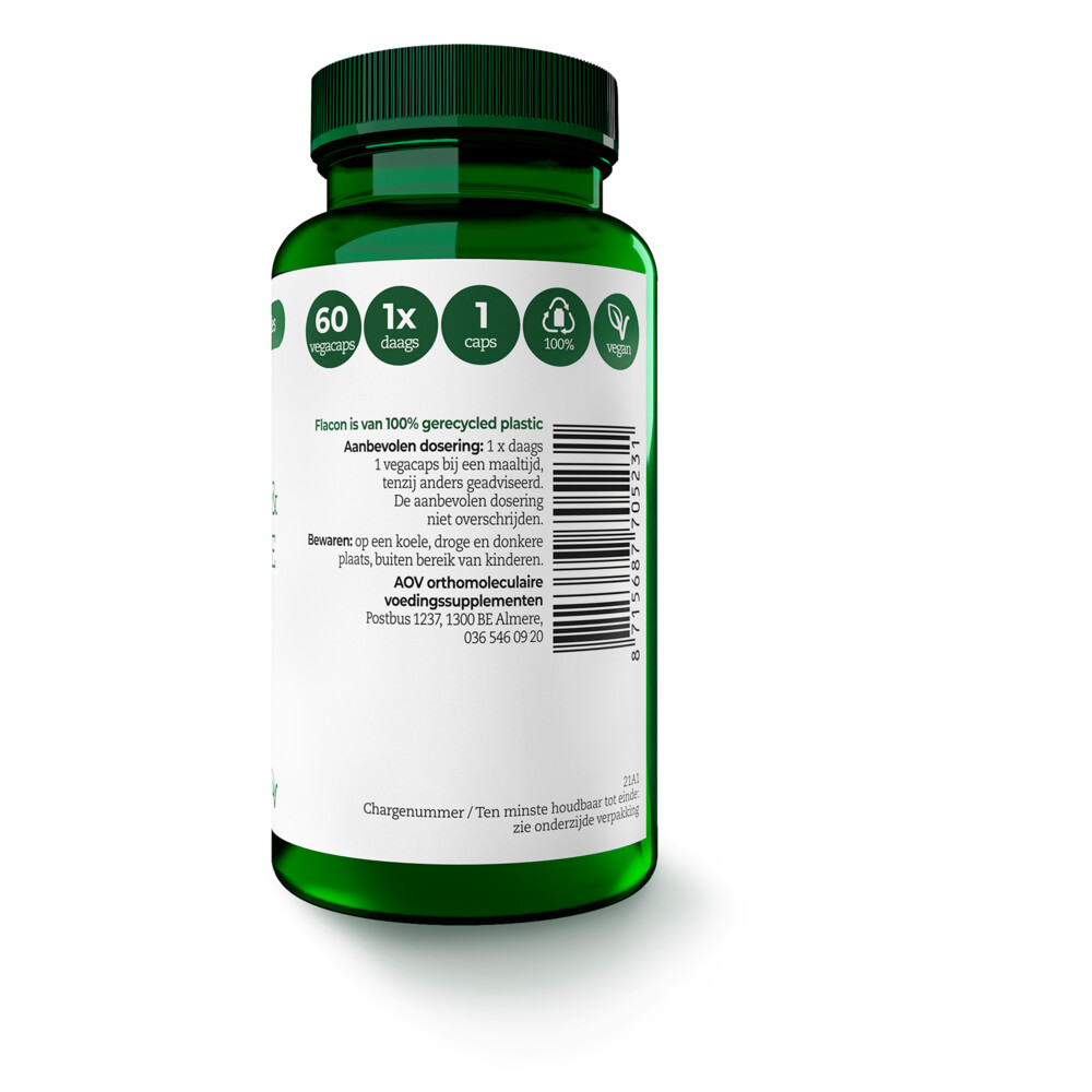AOV 523 Selenium & Vitamine E (100 mcg / 300 ie)60 vegacapsules