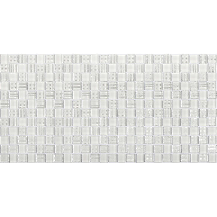 Mosaïque blanc 28x28cm GoodHome intérieur