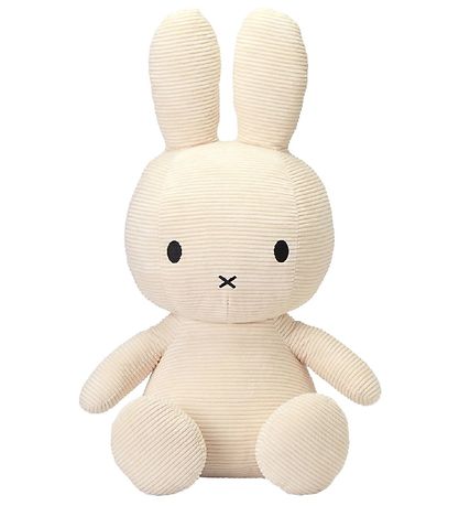 Bon Ton Toys Kuscheltier - 33 cm - Sitzend Miffy - Offwhite Cord