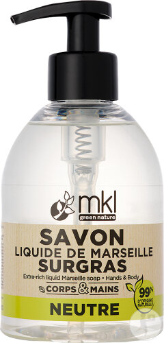 MKL Green Nature Savon Liquide Marseille Neutre Bio 300ml